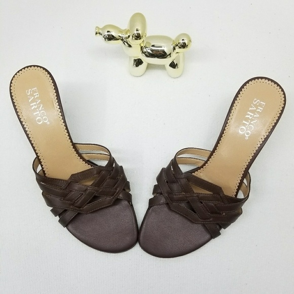 FRANCO SARTO WOMEN SANDALS SZ.8 - Picture 1 of 7